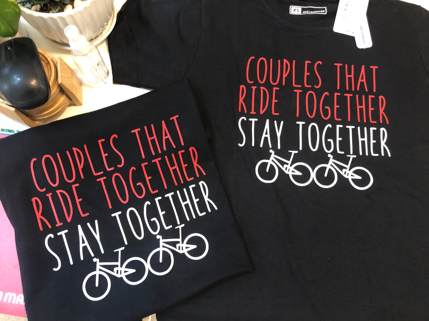 Couples That Ride Together Stay Together - Tshirt